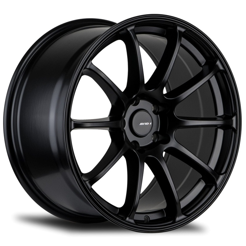 Avid 1 AV-27 17″ 5×114.3 Matte Black